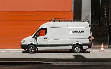 Servicefahrzeug von Leyendecker Immobilienservice